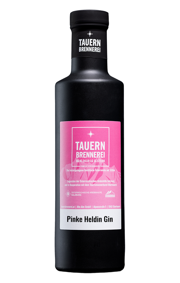 Pinke Heldin Gin aus Obertauern