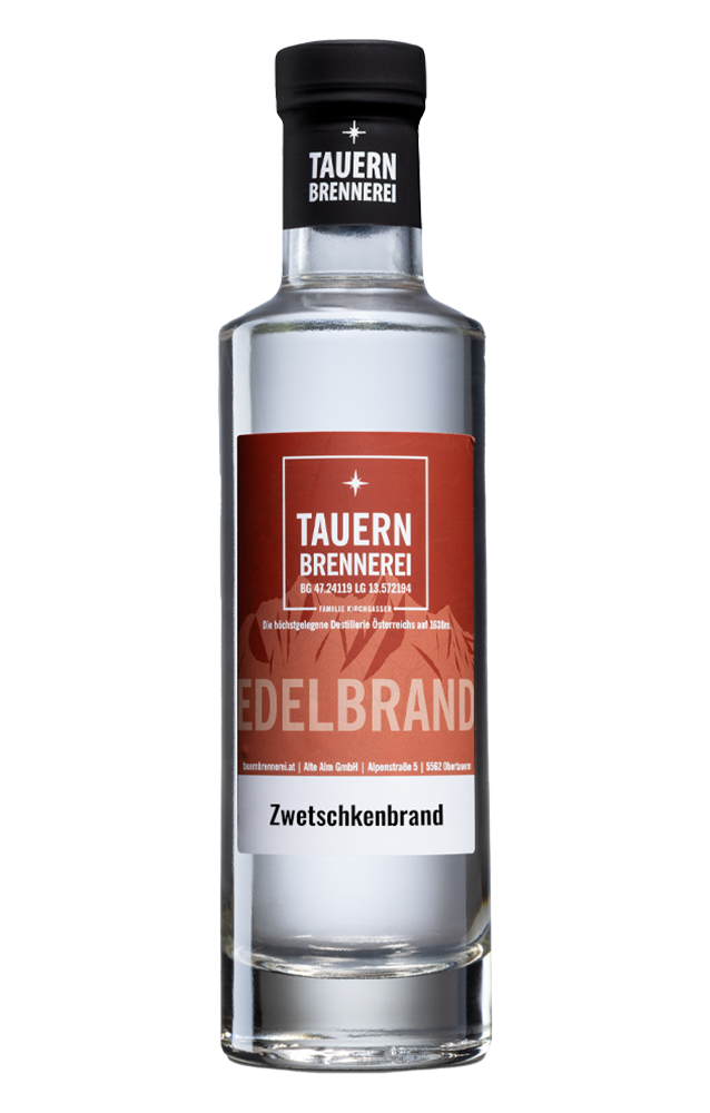 Zwetschkenbrand aus Obertauern